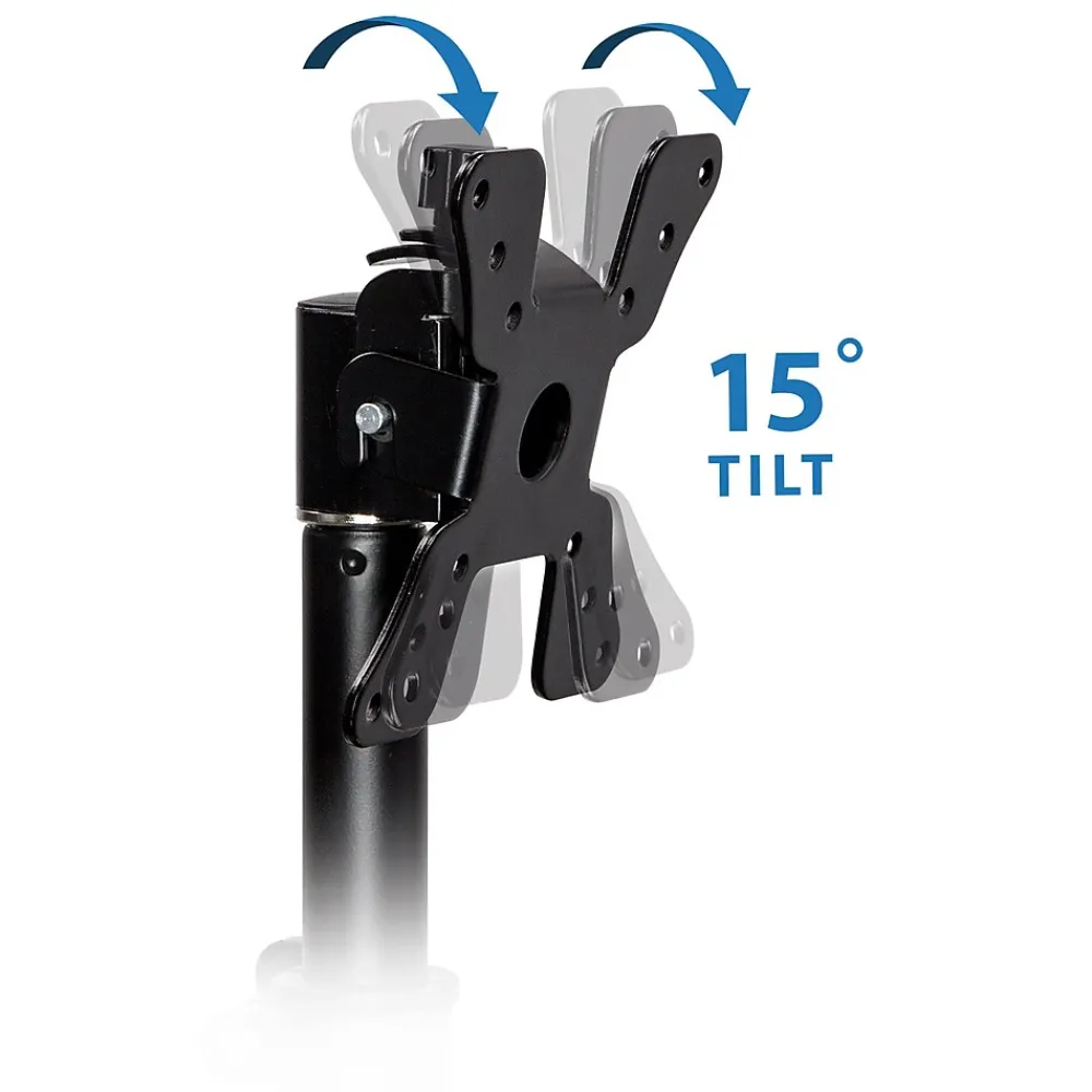 Hot Mount-It! Height Adjustable Single Monitor Desk Mount for 13"-30" Screens (MI-706)