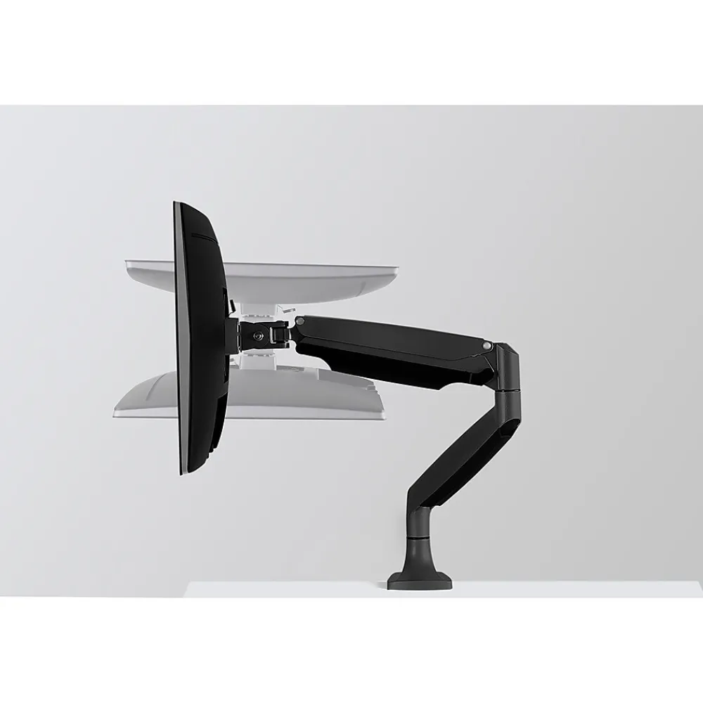 Discount Mount-It! Height Adjustable Single Monitor Desk Mount Arm for 13"-32" Monitors (MI-1771B)