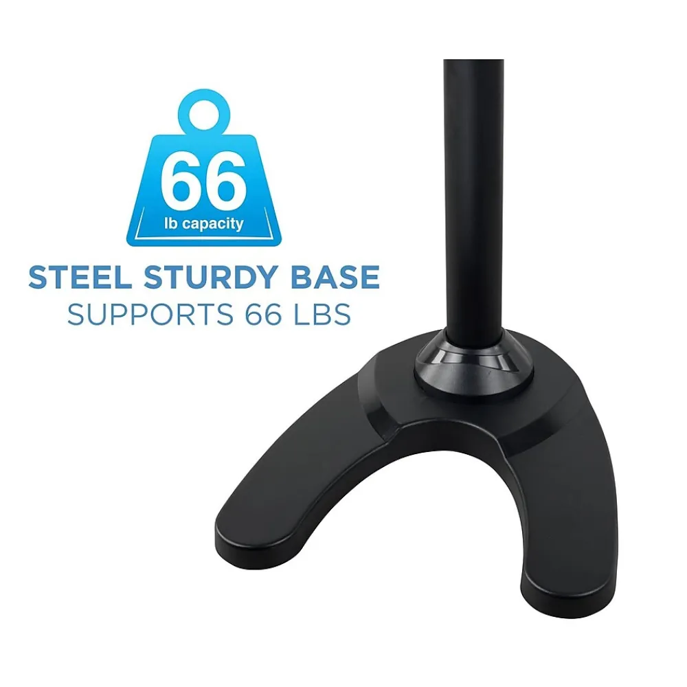 Online Mount-It! Mount-lt! Adjustable Monitor Mount, Up to 24", Black (MI-789)