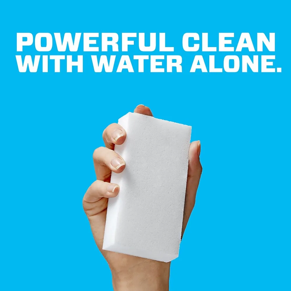 Magic Eraser Original White Scouring Pad, 6 Pads/Pack, 6 Packs/Carton (79009)<Mr. Clean New