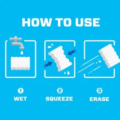 Magic Eraser Original White Scouring Pad, 6 Pads/Pack, 6 Packs/Carton (79009)<Mr. Clean New