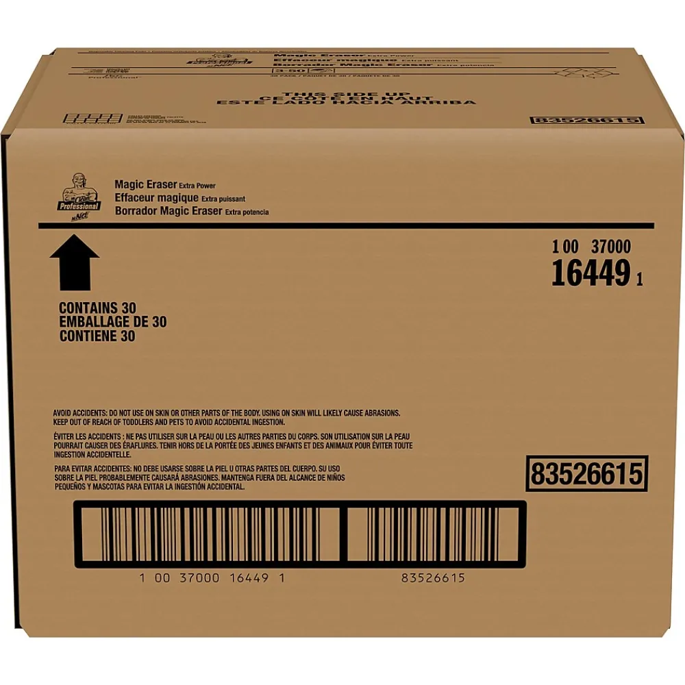 Magic Eraser Extra Power Disposable Cleaning Pads, 30/Carton (16449)<Mr. Clean Professional Sale