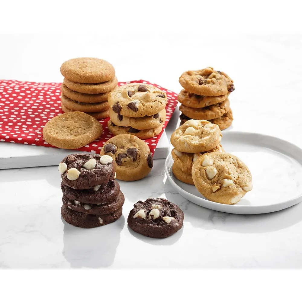 Mrs. Fields Nibblers Cookie and Brownie Heritage Pail, Variety Pack (ST21EVBUND011)