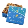 Mrs. Fields Nibblers Cookie, Brownie Bite and Frosted Cookie Thinking Of You TinVariety Pack, (ST21EVCTIN026)