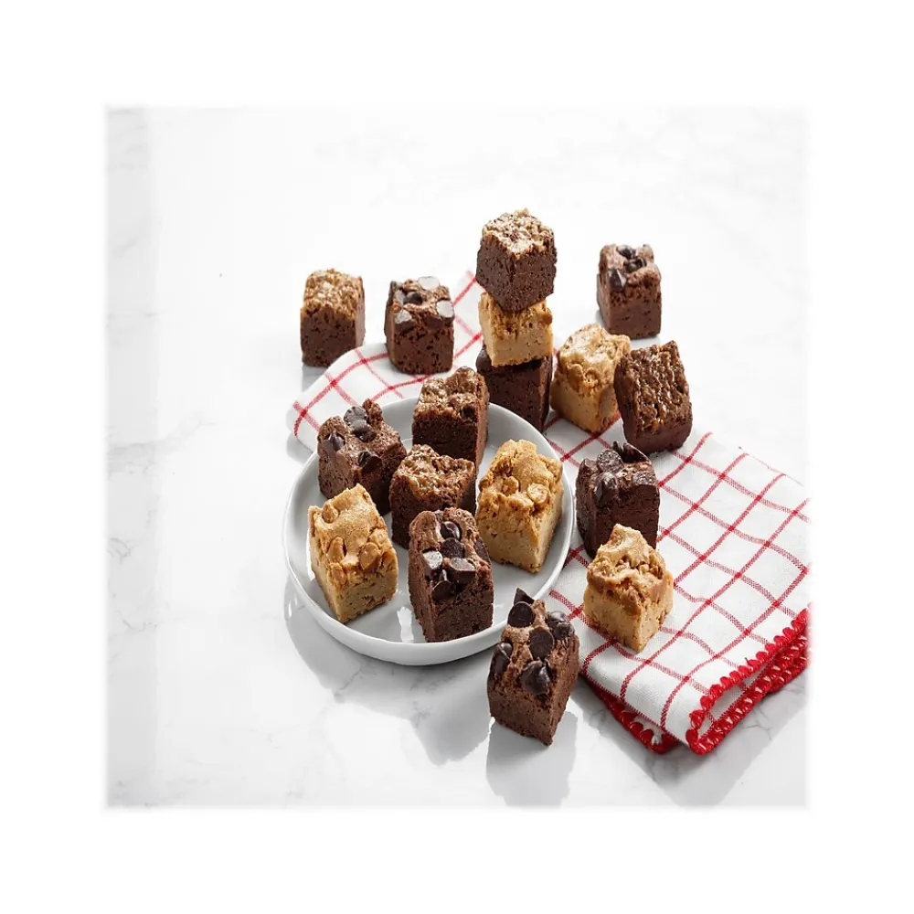 Mrs. Fields Nibblers Cookie, Brownie Bite and Frosted Cookie Thinking Of You TinVariety Pack, (ST21EVCTIN026)