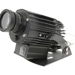 National Marker Virtual Sign: Social Distancing Projector, Please Keep a Safe Distance: 6 Feet, Aluminum, 6.7" x 9.25", Black