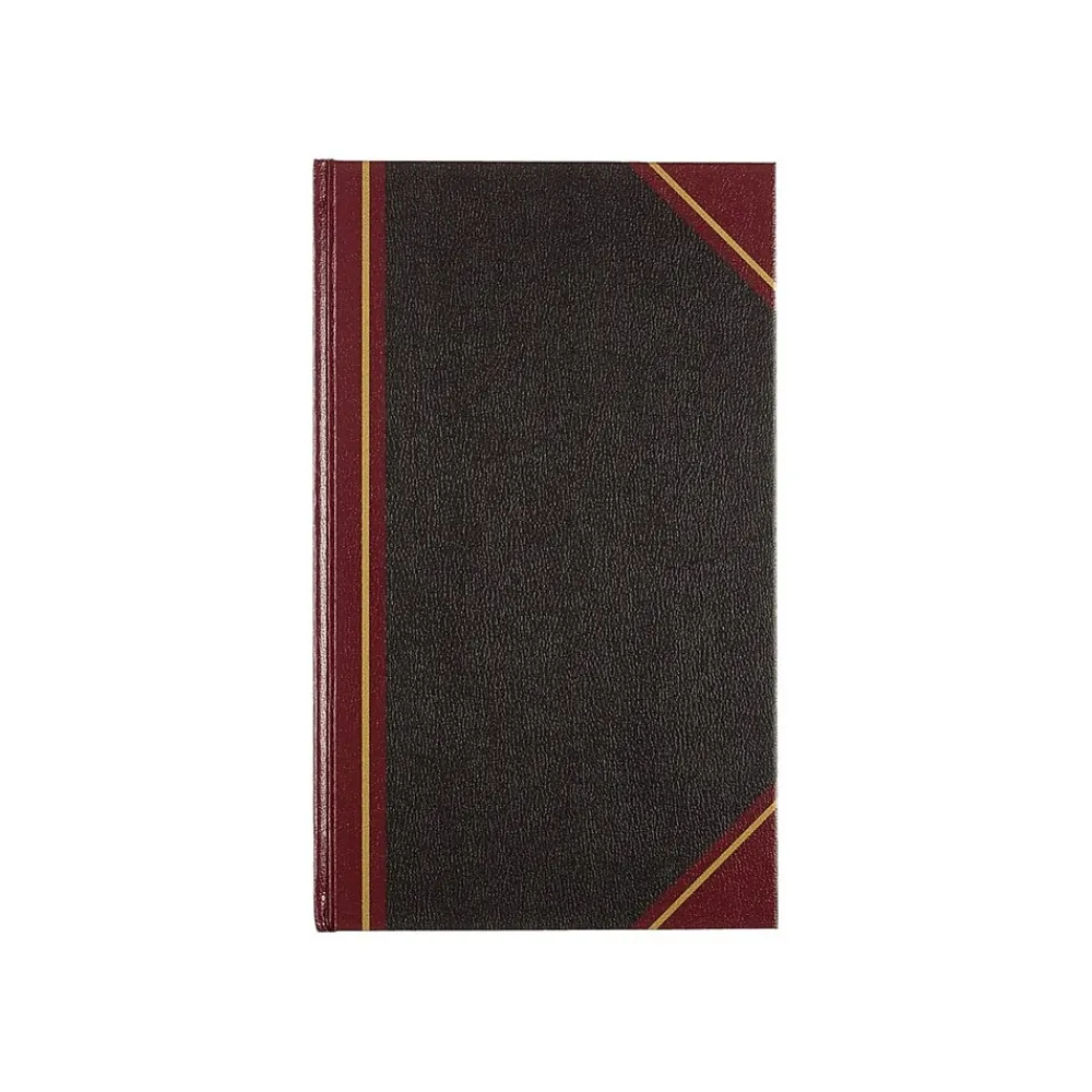 Accounting & Record Journals*National Brand National Texhide Series Record Book, 8.75" x 14.25", Black, 150 Sheets/Book (57131)