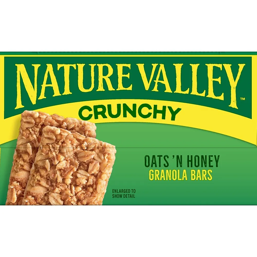 Nature Valley Oats & Honey Granola Bar, 1.49 oz, 18/Box (GEM33530)