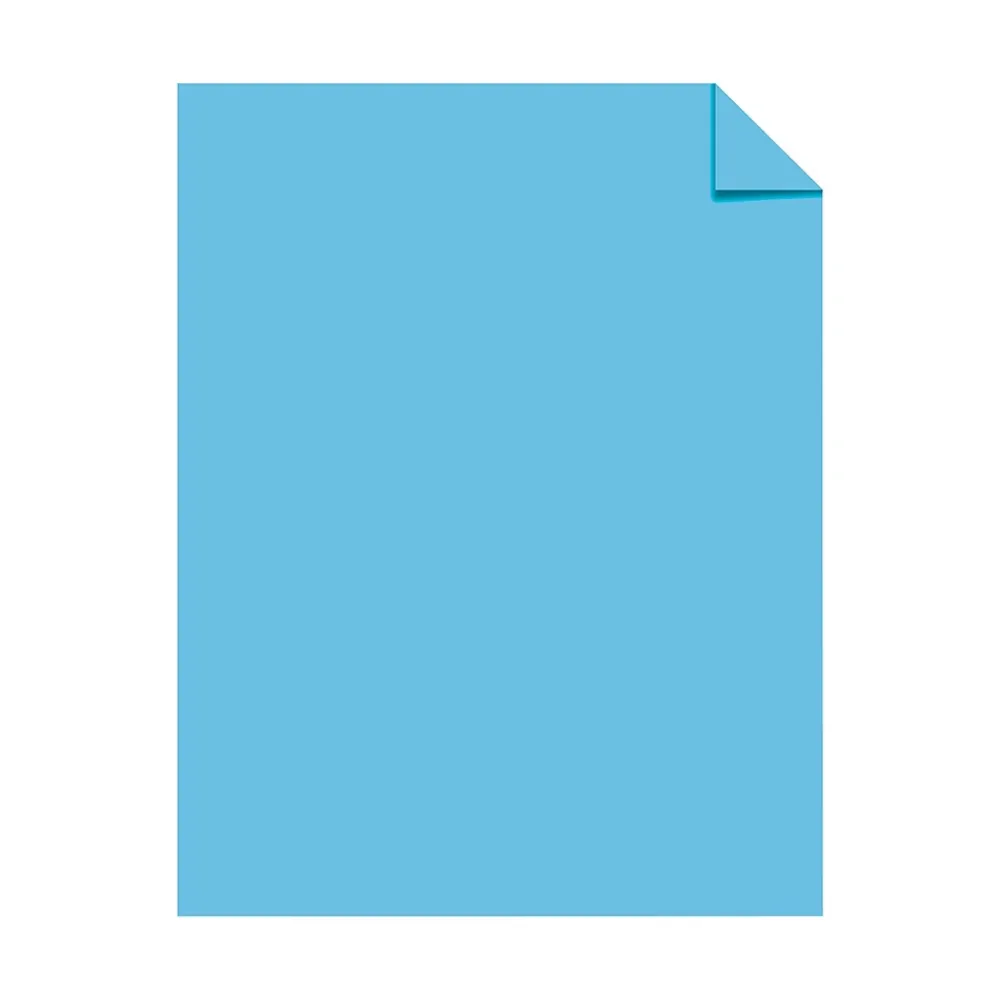 Multipurpose Paper*Neenah Paper Neenah Astrobrights Paper, 8.5" x 11", 50 Text, Lunar Blue, 5000/Carton (45239)