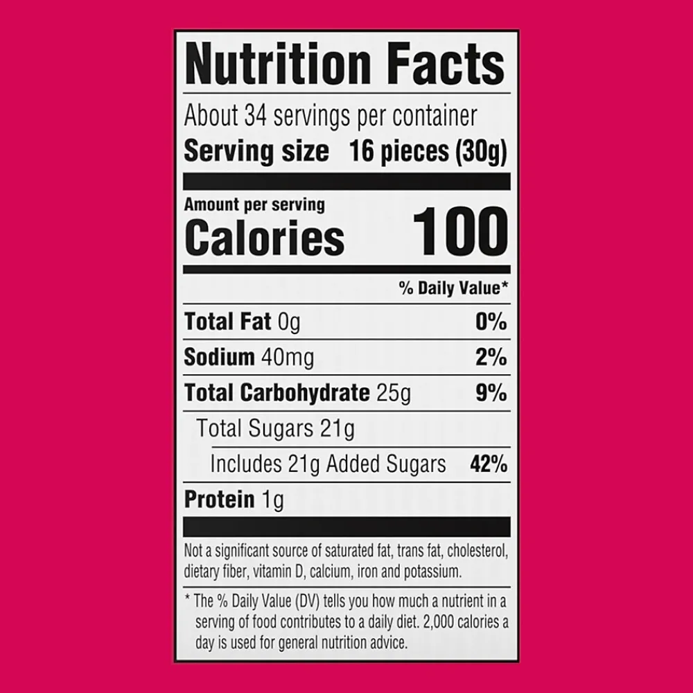 Nerds Rainbow Gummy Clusters Share Pack, 3 oz, 12/PK (220-02360)