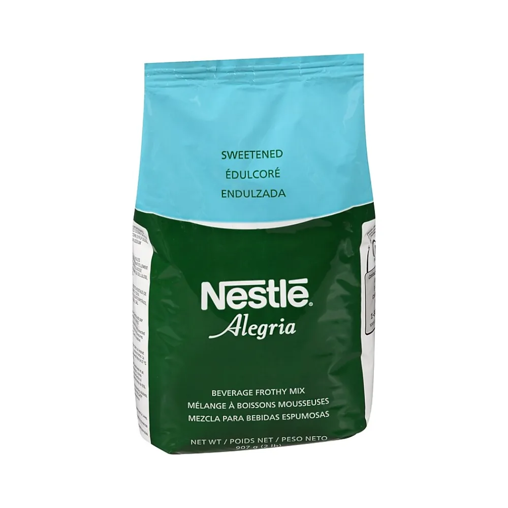 Nescafe Alegria Sweetened Beverage Frothy Mix, 32 oz., 8/Carton (11000339)