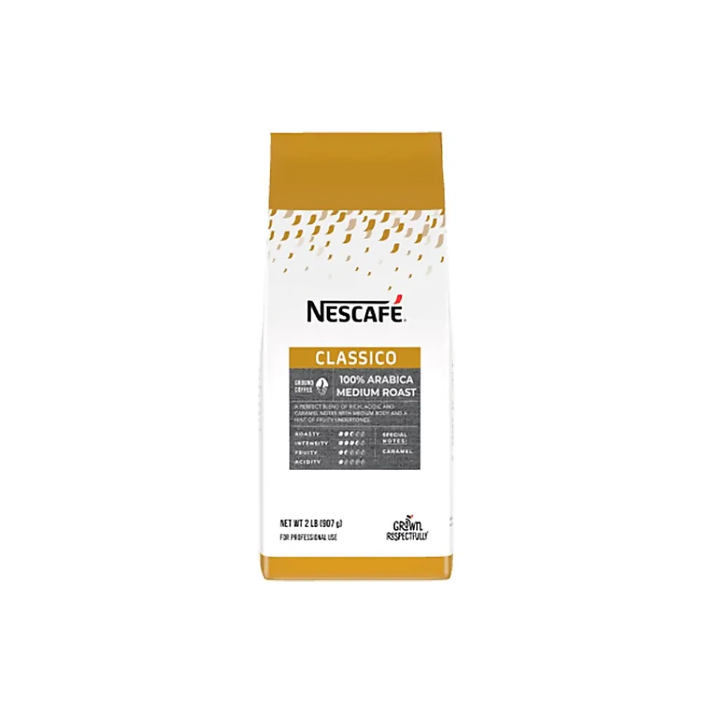 Nescafe Classico Coffee, Medium Roast, 32 Oz., 6/Carton (12467579)