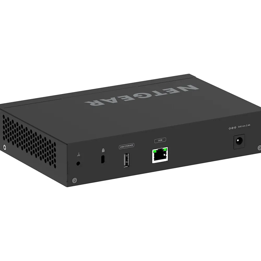 Sale Netgear AV Line 9-Port Gigabit Ethernet Managed Switch, Black (GSM4210PD-100NAS)