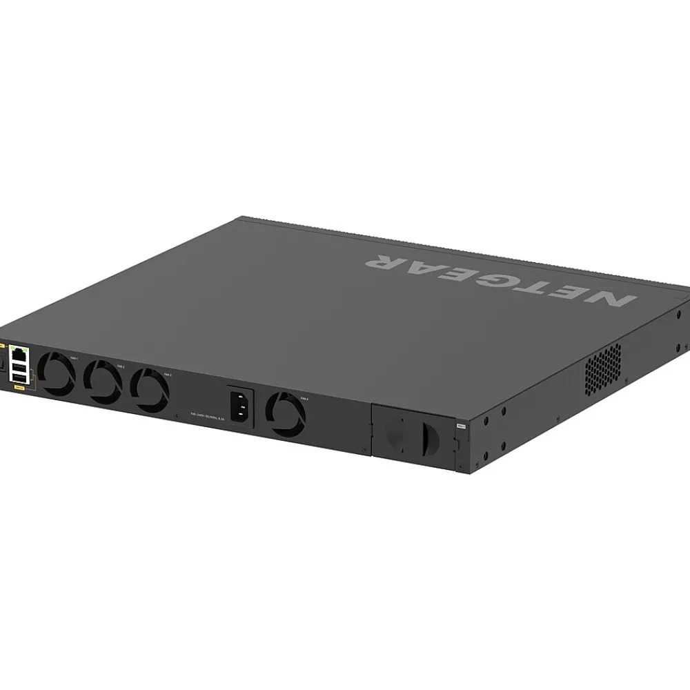 Outlet Netgear M4350-24F4V Series 24x SFP+/4x SFP28 Ports Multi-Gigabit Ethernet Layer 3 Managed Switch, Black (XSM4328FV-100NES)