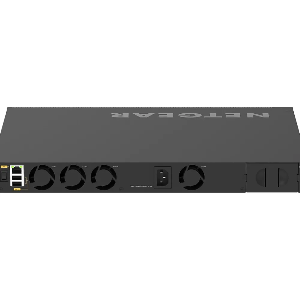 Outlet Netgear M4350-24F4V Series 24x SFP+/4x SFP28 Ports Multi-Gigabit Ethernet Layer 3 Managed Switch, Black (XSM4328FV-100NES)