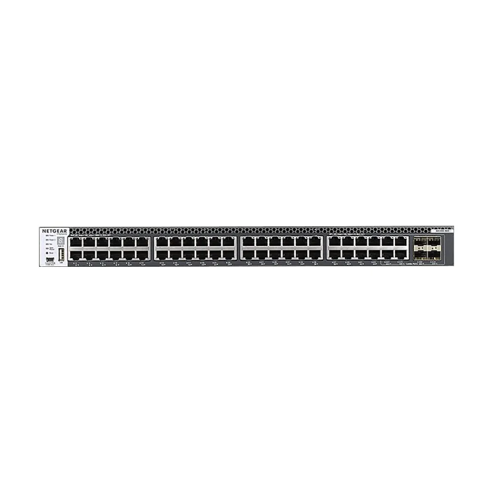Online Netgear M4300-48X 48-Port Gigabit Ethernet Managed Switch, Black (XSM4348CS-100NES)