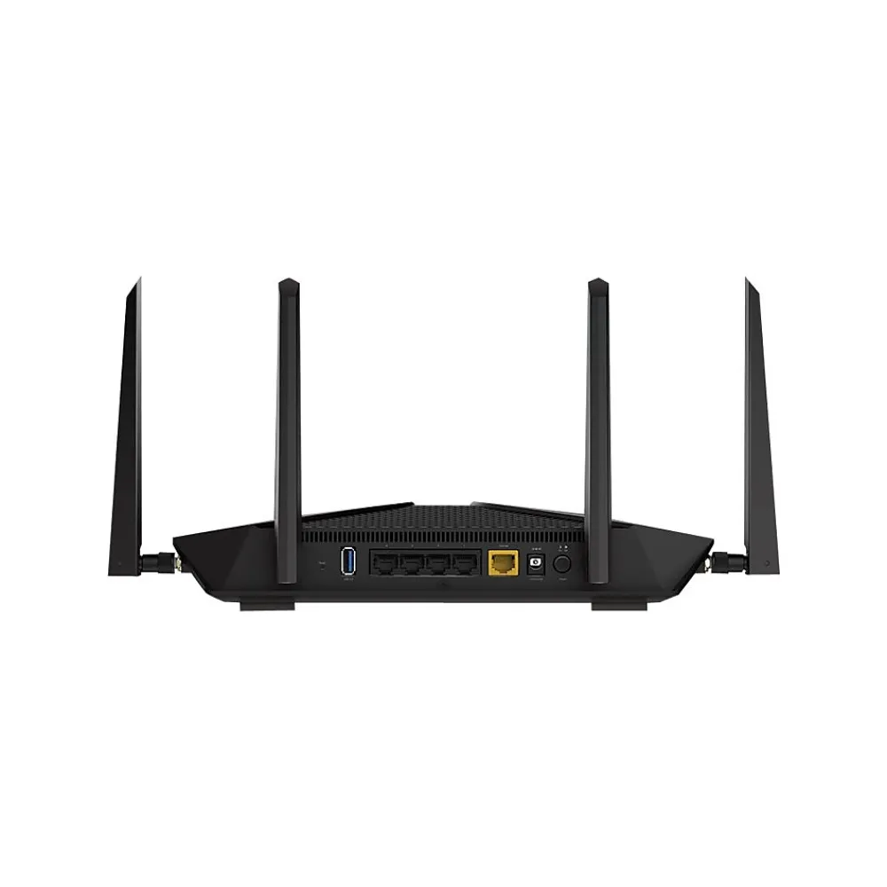 Outlet Netgear Nighthawk AX5400 Dual Band Gaming Router, Black (RAX50-100NAS)