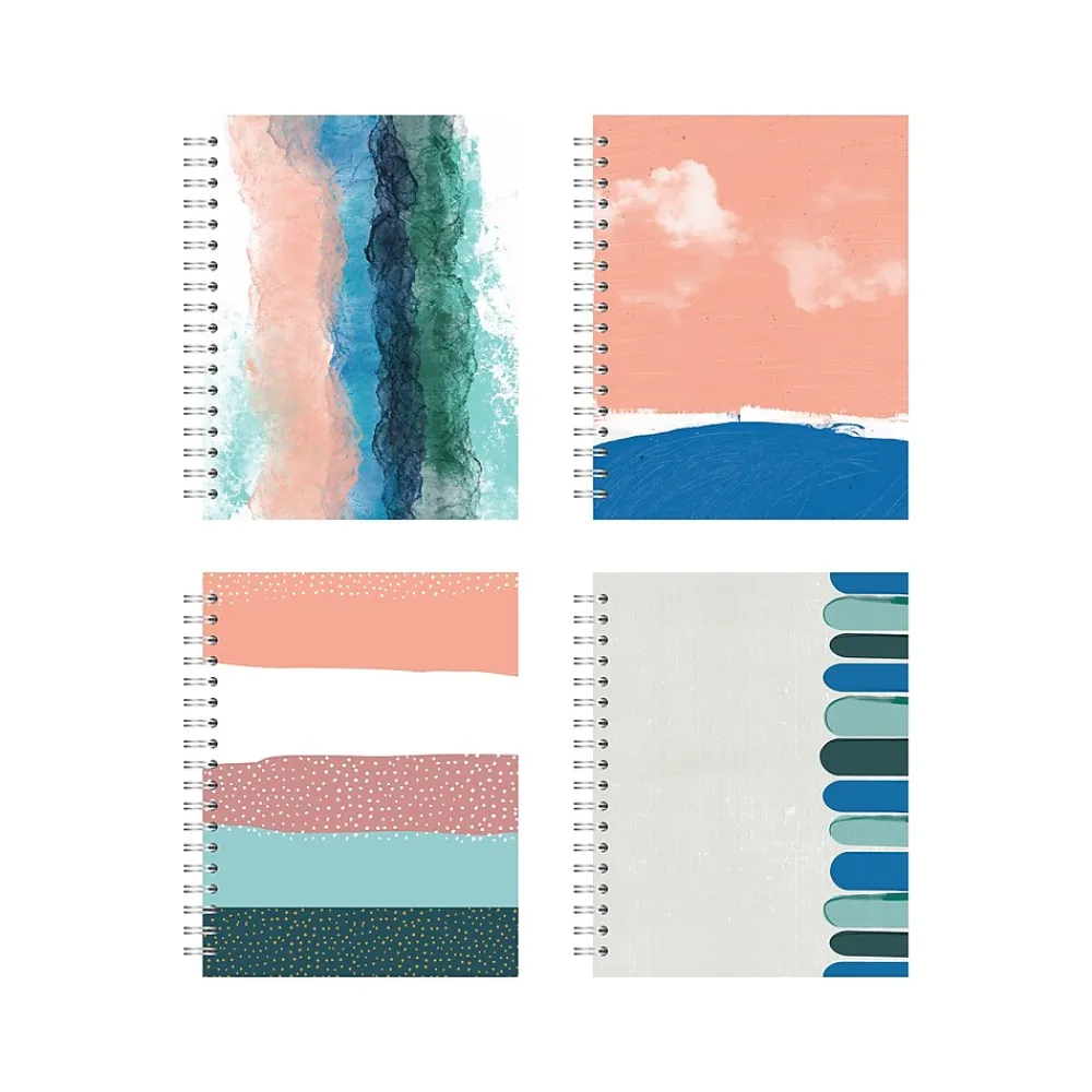 Subject Notebooks|New Leaf Paper 1-Subject Notebooks, 7.5" x 9.75", College Ruled, 70 Sheets, Each (10840)