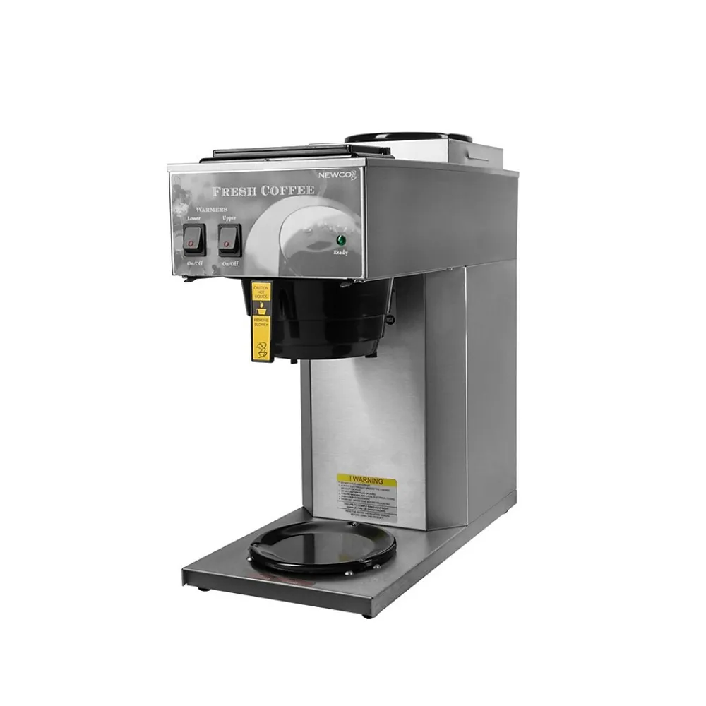 Newco AK-2 12-Cup Commercial Coffee Maker, Gray/Black (AK2)