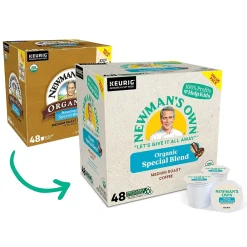 Newman's Own Special Blend Coffee Keurig® K-Cup® Pods, Medium Roast, 48/Box (373293)