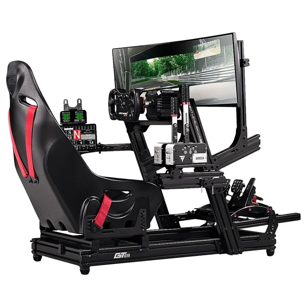 Online Next Level Racing Elite Adjustable Monitor Mount, Up to 49" Monitor, Black (NLR-E017)