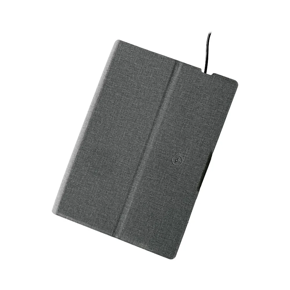 Wireless Charging Notebook, Gray (CBM3931-GRY)<Nicci
