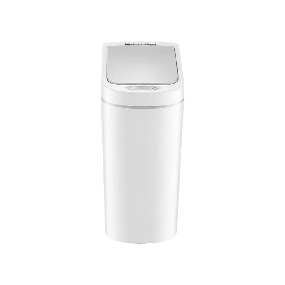 Plastic Sensor Trash Can, White, 1.85 gal. (DZT-7-2s)<Nine Stars Discount