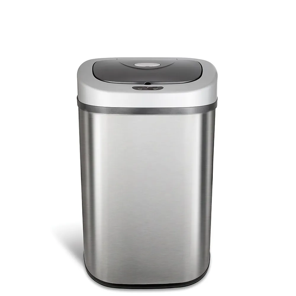 Stainless Steel Motion Sensor Trash Can, 21.1 Gallon (DZT-80-4)<Nine Stars Discount
