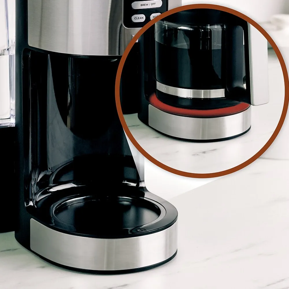 Ninja 14-Cups Automatic Drip Coffee Maker, Black & Stainless Steel (DCM201)