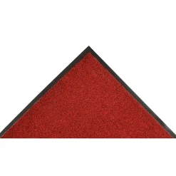 NoTrax Akro Sabre Decalon Fiber Better Entrance Floor Mat, 3' x 4', Red/Black