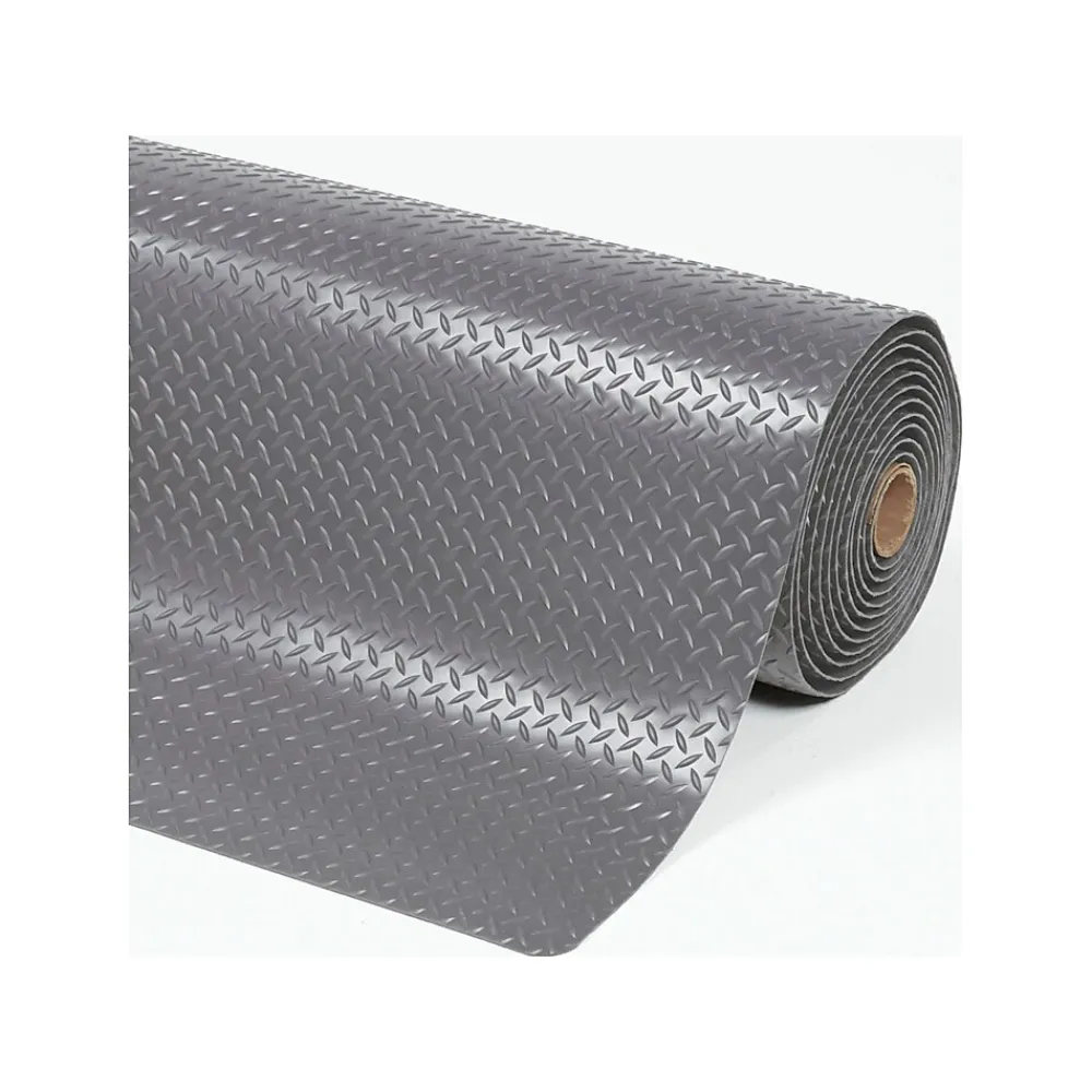 NoTrax Cushion Trax Anti-Fatigue Mat, 60" x 36", Gray (479S0035GY)