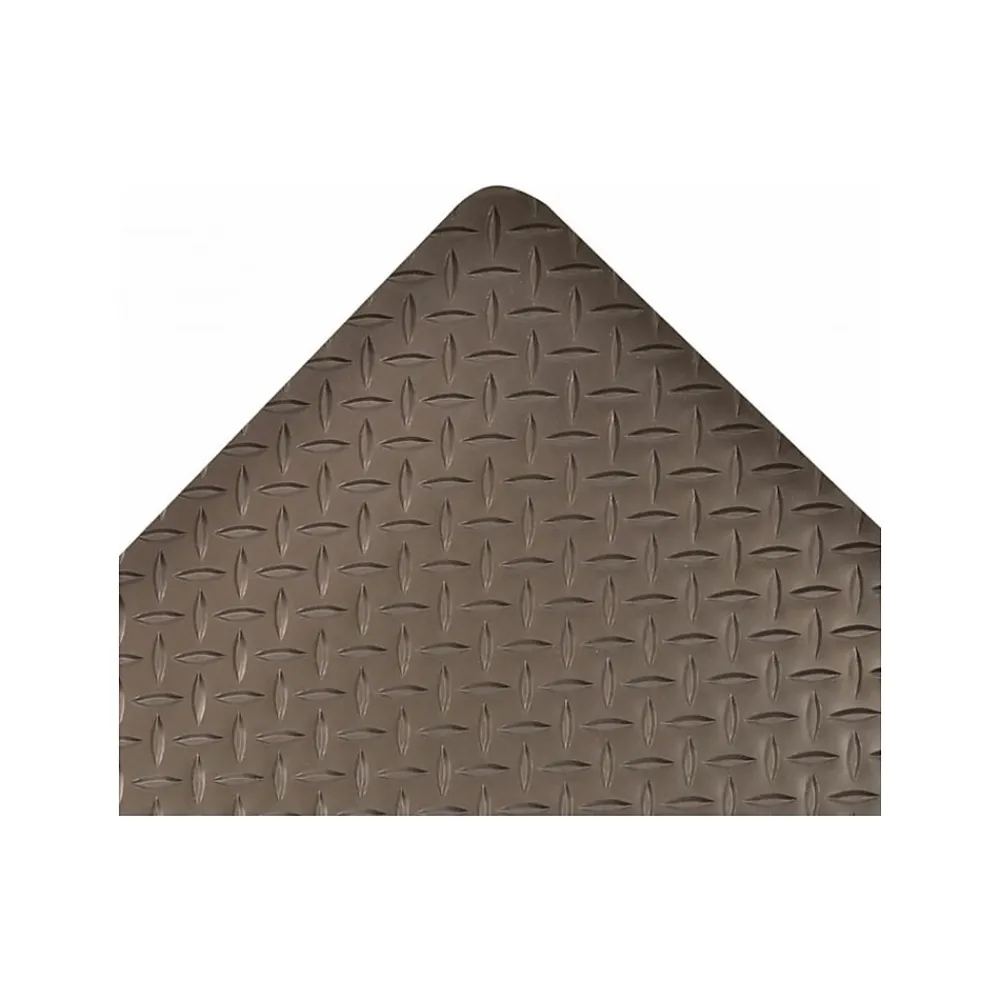 NoTrax Cushion Trax Anti-Fatigue Mat, 60" x 36", Black (479S0035BL)