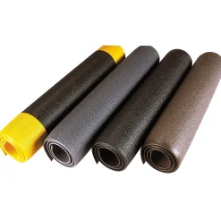 NoTrax Cushion-Stat PVC Sponge Dissipative/Anti-Static Floor Mat, 2' x 3', Gray (825S0023GY)