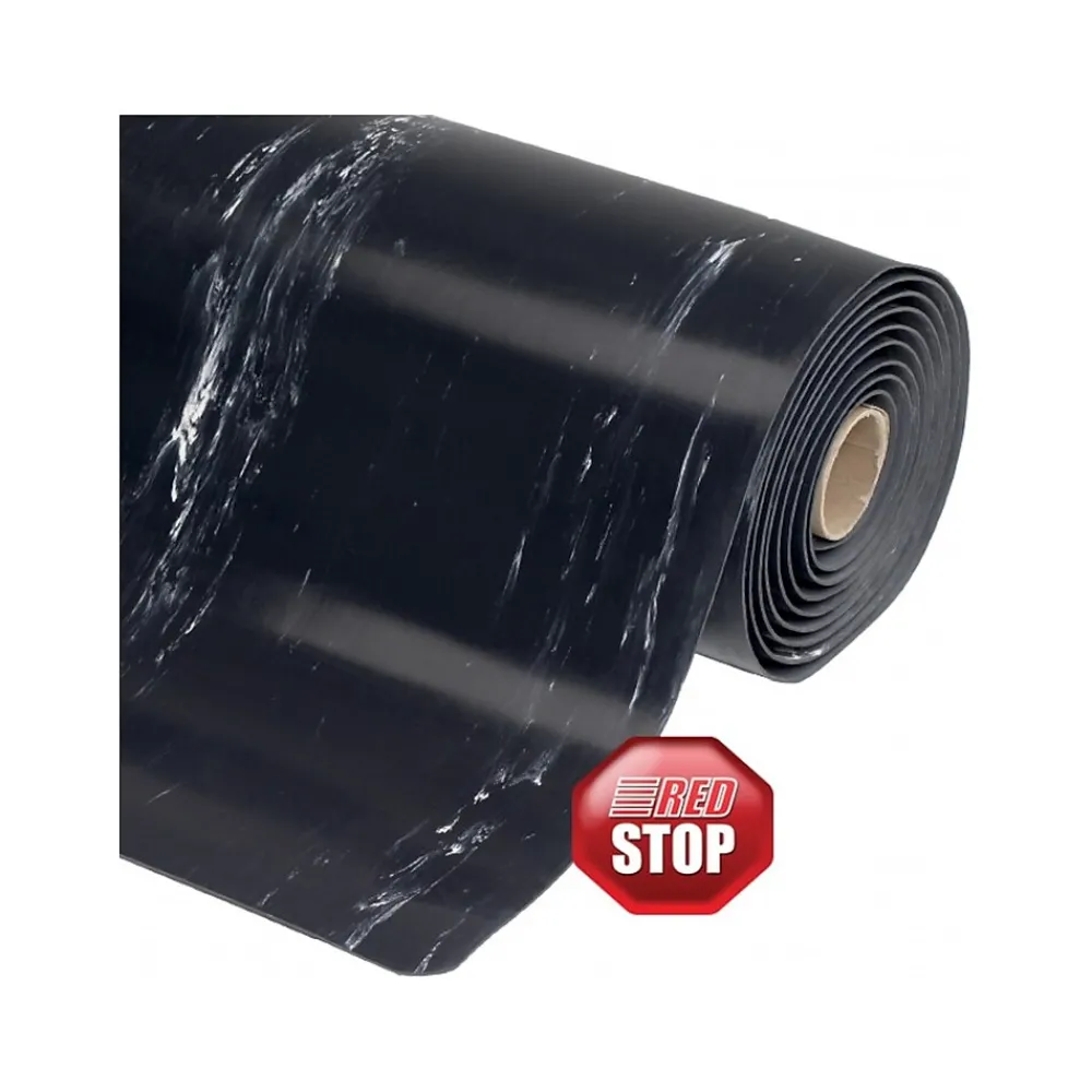 NoTrax Marble Sof-Tyle Anti-Fatigue Mat, 36" x 24", Black (470S2436BL)