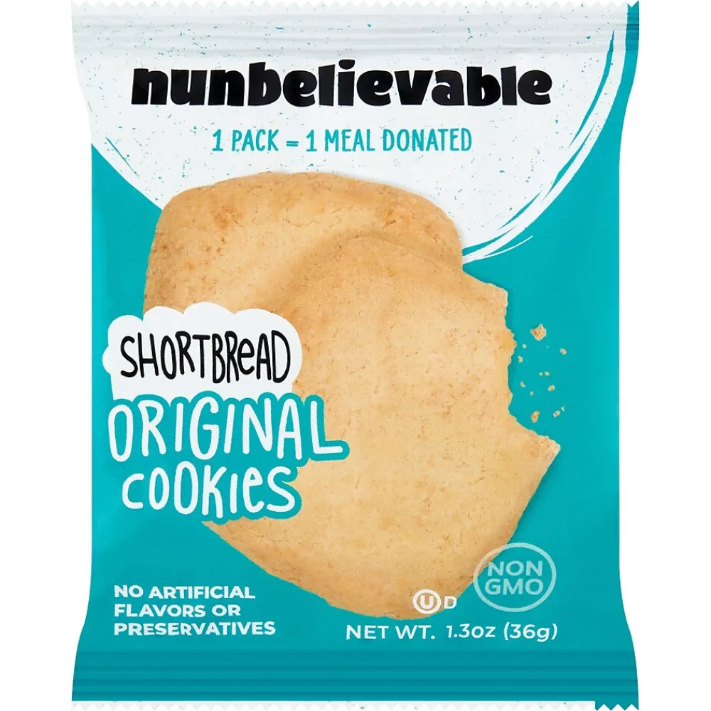 Nunbelievable Original Shortbread Cookie, 1.3 oz, 18/Pack (220-02244)