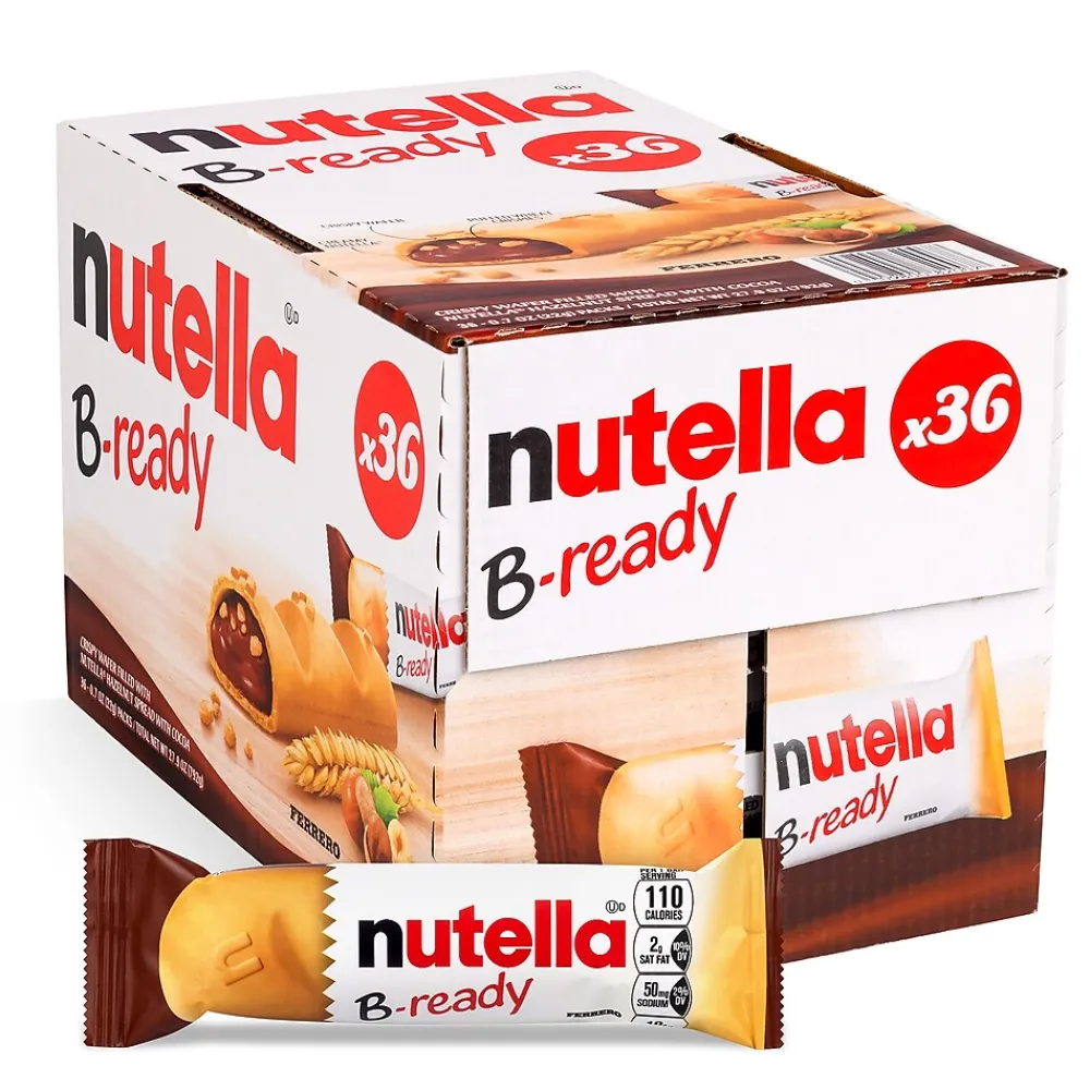 Nutella B-Ready Cookies, 36 Packs/Box (220-02147)