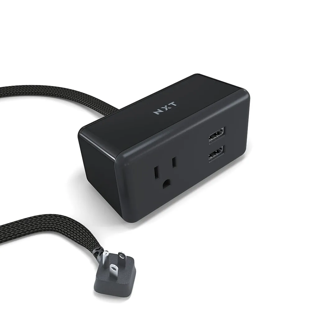 NXT Technologies ™ 5' Extension Cord, 2-Outlet, Black (NX56823)
