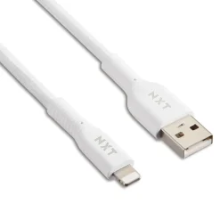â„¢ 10 Ft. Braided Lightning to USB Cable, White (NX60463)<NXT Technologies Discount