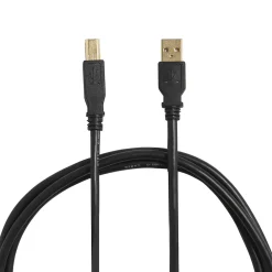 NXT Technologies ™ 11' USB B to USB A Printer Cable, Male to Male, Black (NX29930)