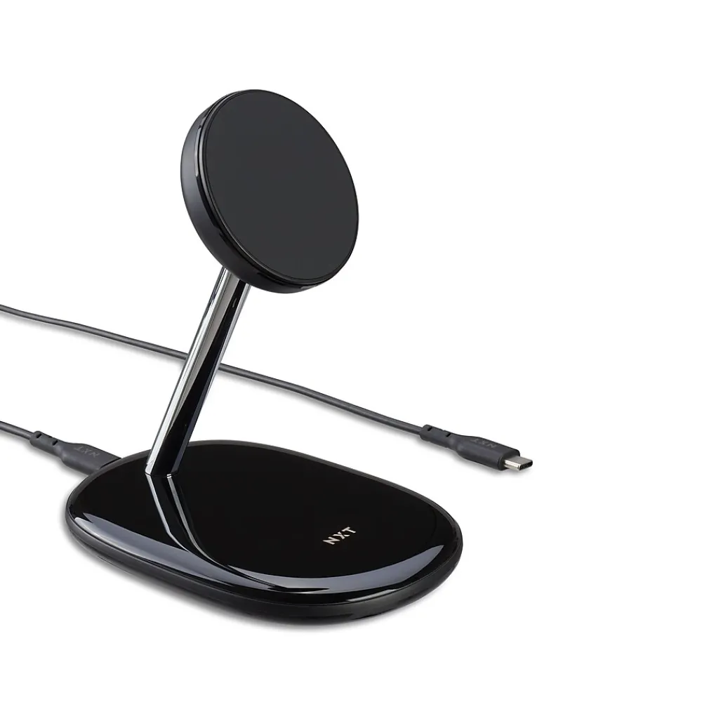 ™ Magnetic Wireless Charging Stand with USB-C Cable for iPhone 12/13, Black (NX60458)<NXT Technologies Discount