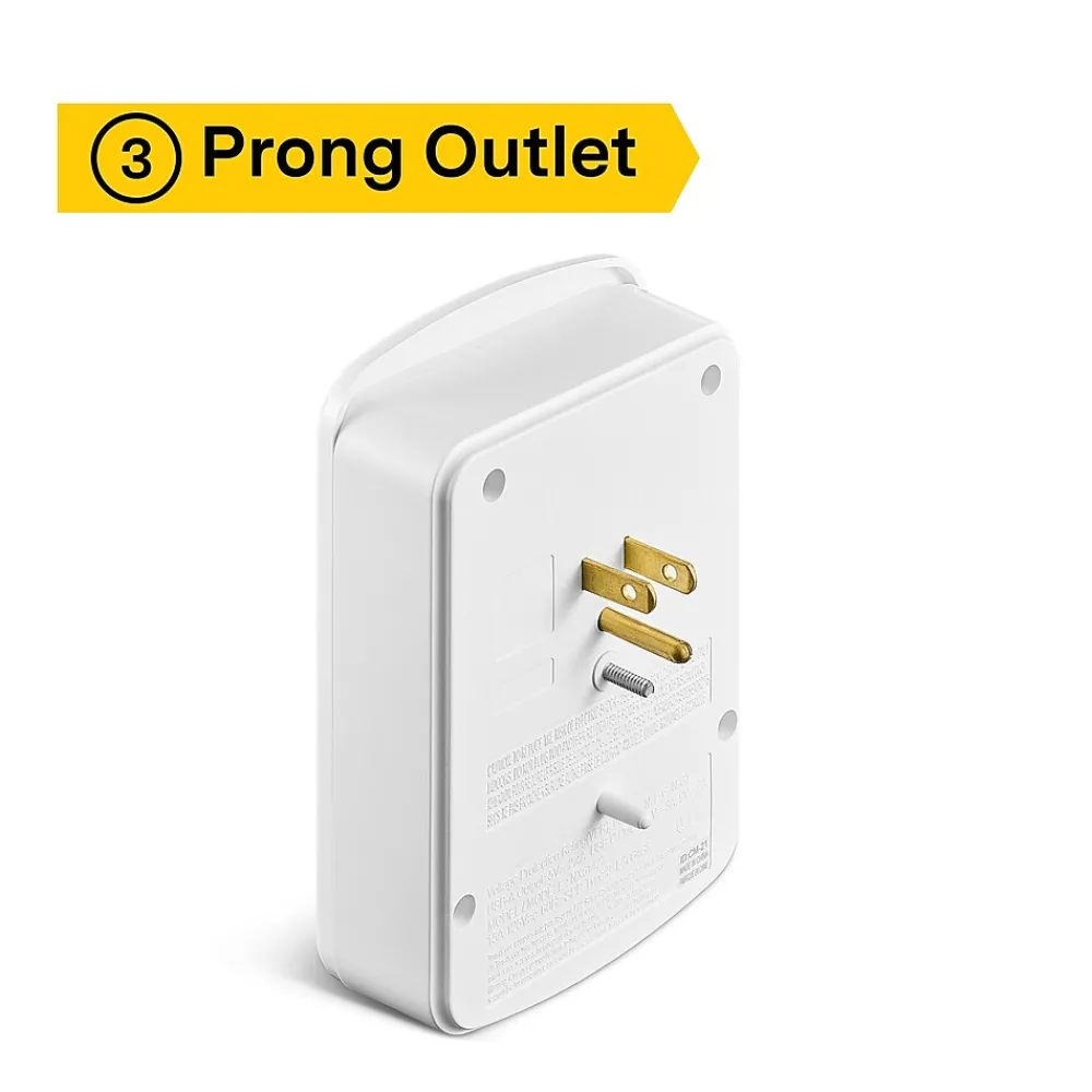 NXT Technologies ™ 6-Outlet Plus USB Outlet Surge Protector, 900 Joules (NX61427)