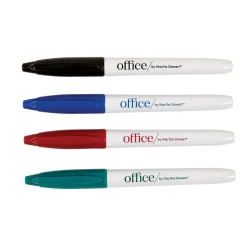 Markers|Martha Stewart Office by â„¢ Dry Erase Markers, 4 Pack, Assorted Colors (28549)