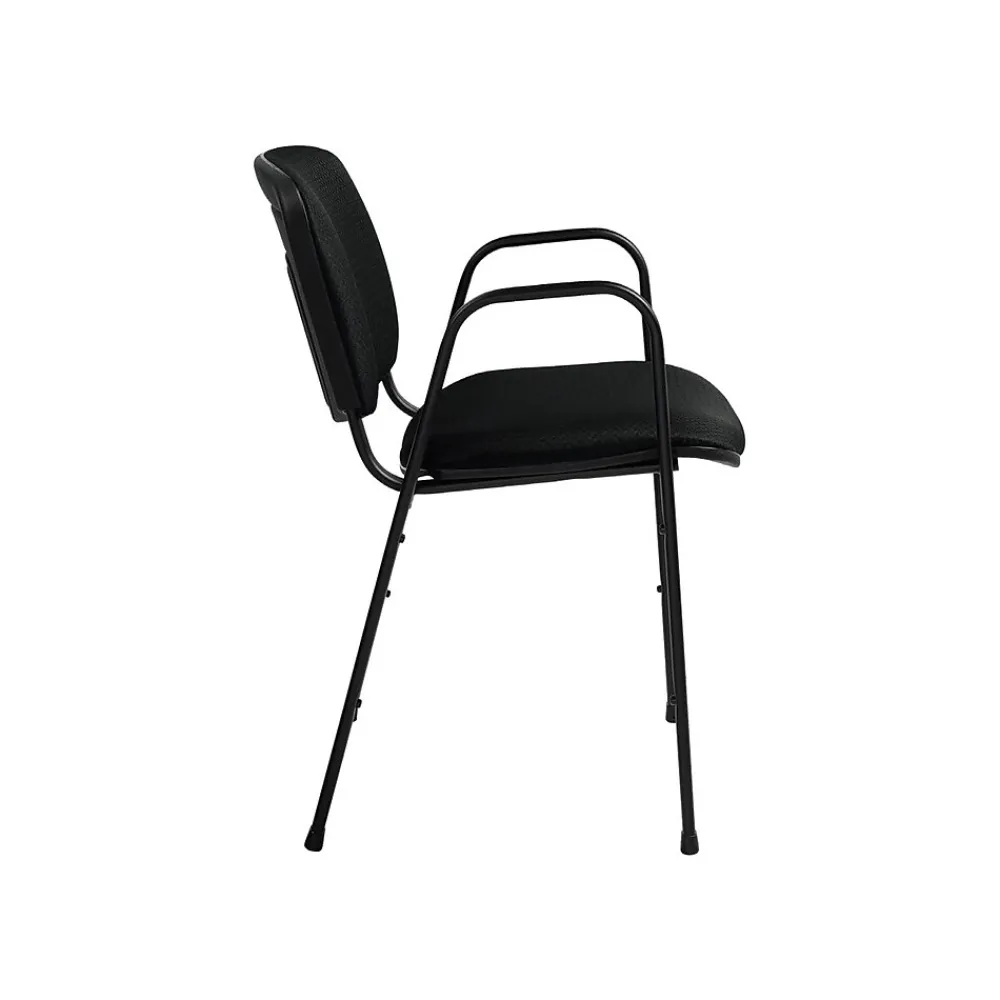 Folding & Stacking*Offices to go Fabric Office Chair, Patterned Black, 2/Pack (OTG11703)