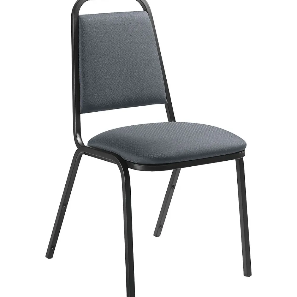 Folding & Stacking*Offices to go Fabric Upholstery Stacking Chair, Gray, 2/Pk (OTG11934QL11)