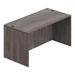 Computer Desks*Offices to go Superior 60" Desk Shell, Artisan Gray (NTDSL6030DSAGL)