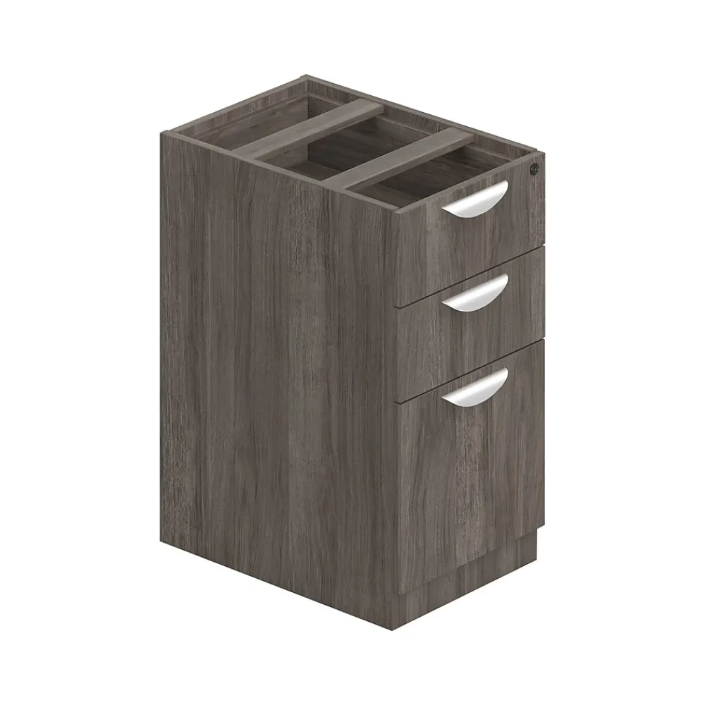 Office Desks*Offices to go Superior 16" Desk Pedestal, Artisan Gray (NTDSL22BBFAGL)