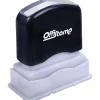Stamps & Stamp Pads|Offistamp Pre-Inked Stamp, FAXED, Red Ink (034503)