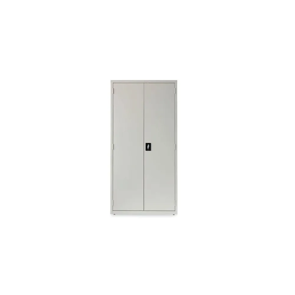 Storage Cabinets*OIF 72"H Steel Storage Cabinet with 5 Shelves, Light Gray (CM7218LG)