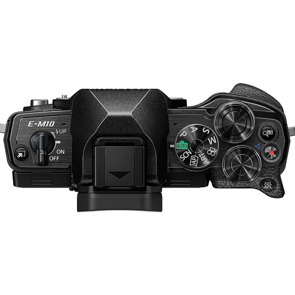 Olympus OM-D E-M10 Mark IV 20.3 Megapixel Mirrorless Camera Body Only, Black (V207130BU000)