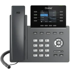 Ooma 8-Line Wi-Fi IP Corded Conferece Phone, Black (2624W)